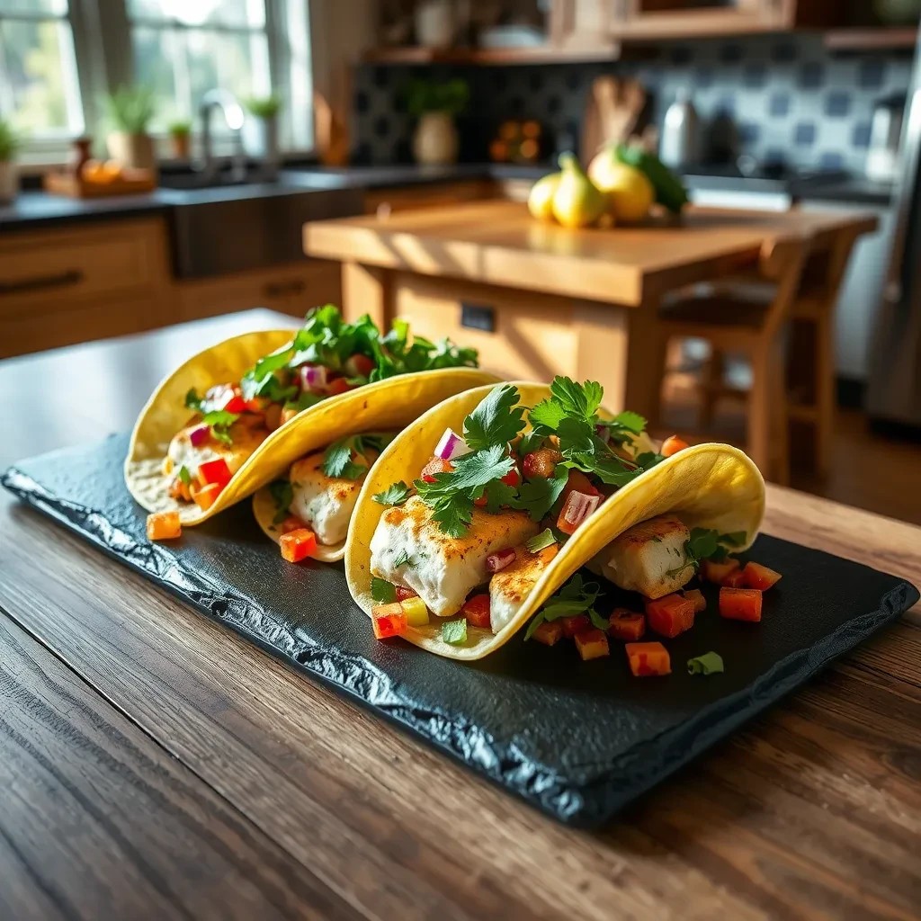 Baked Cod Tacos recipe