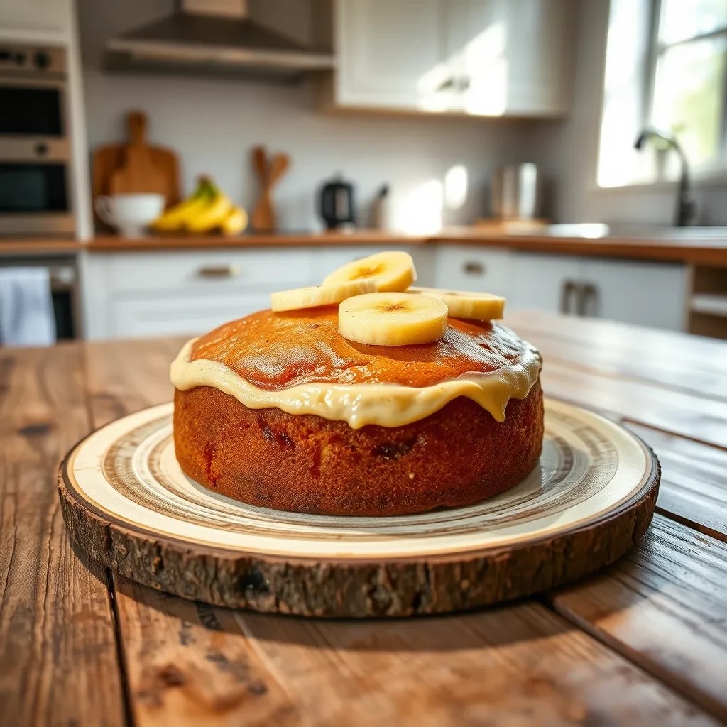 Banana Pineapple Cake recipe