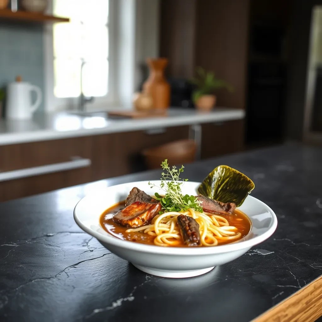 Miso Beef Ramen recipe