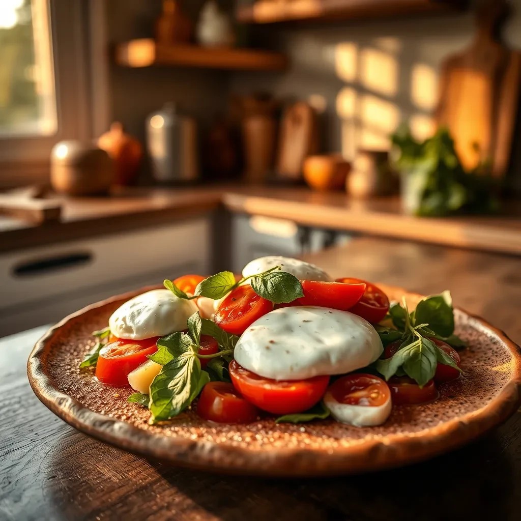 Burrata Caprese Salad recipe