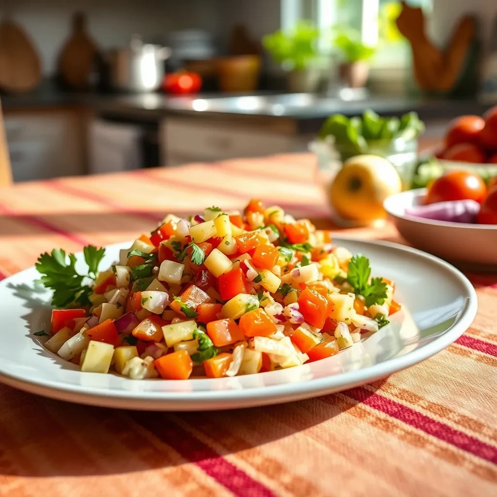 Cabbage Pico de Gallo Salsa recipe