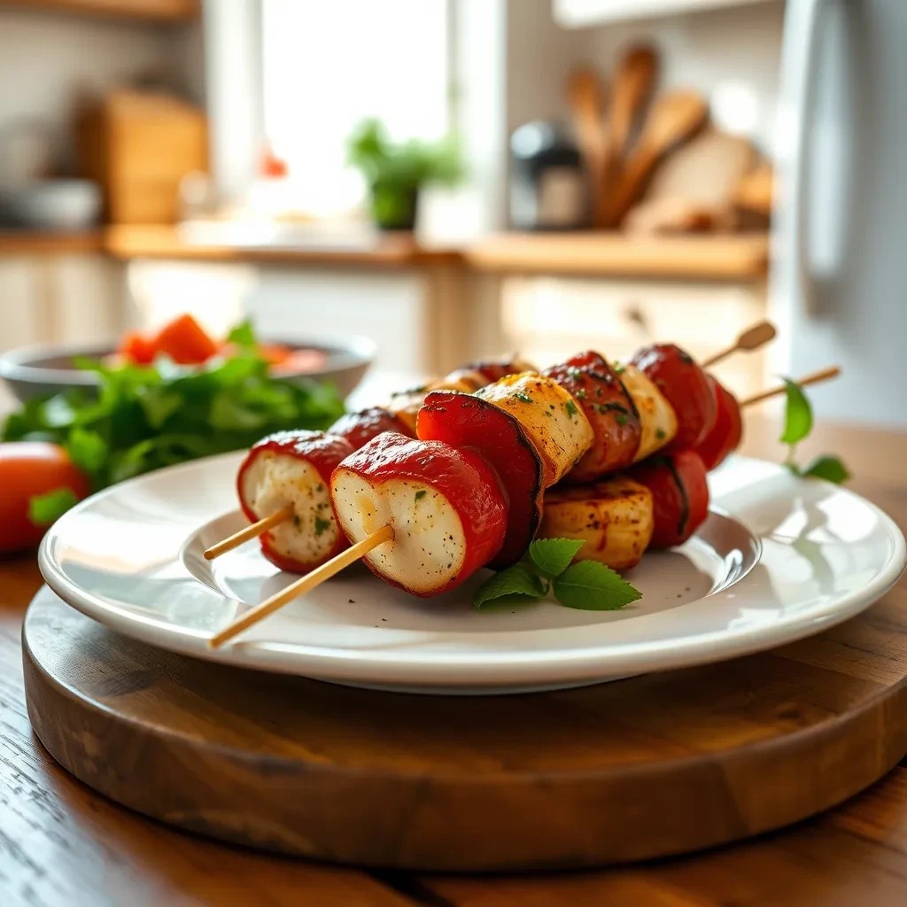 Caprese Skewers recipe