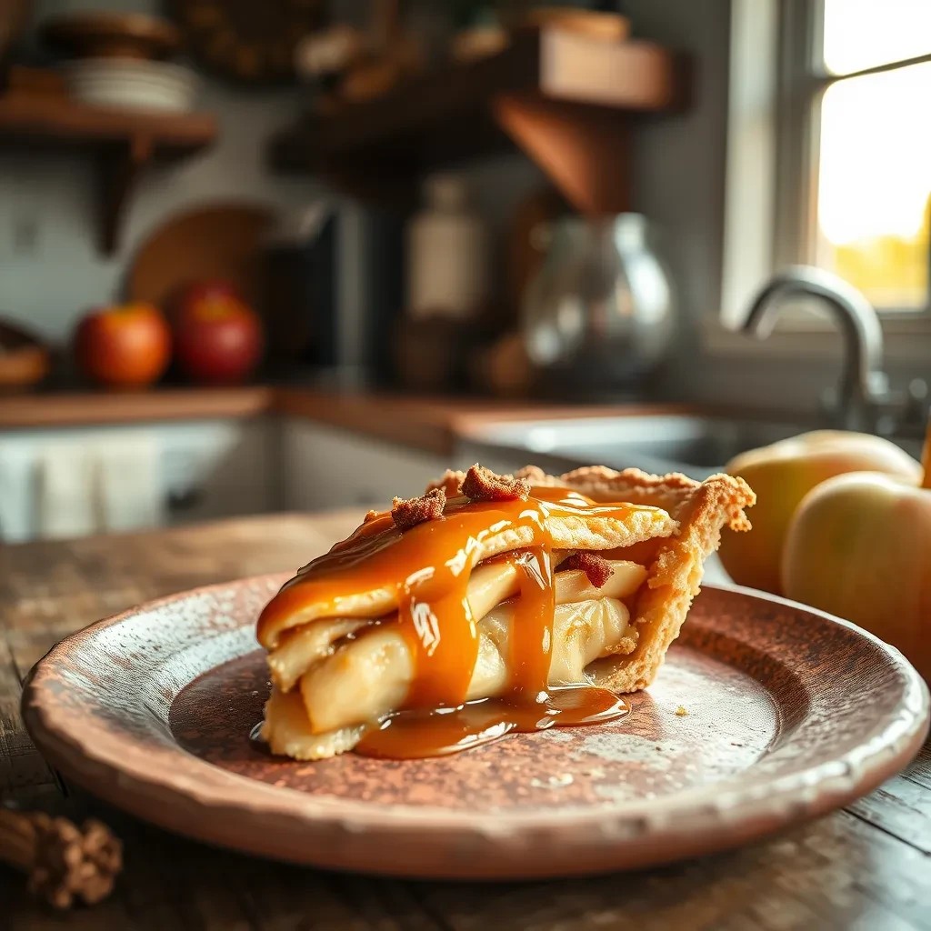 Caramel Apple Tart recipe