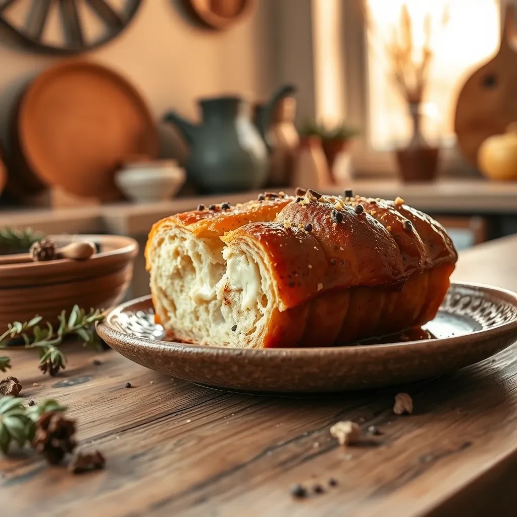 Cheese Babka Bread recipe