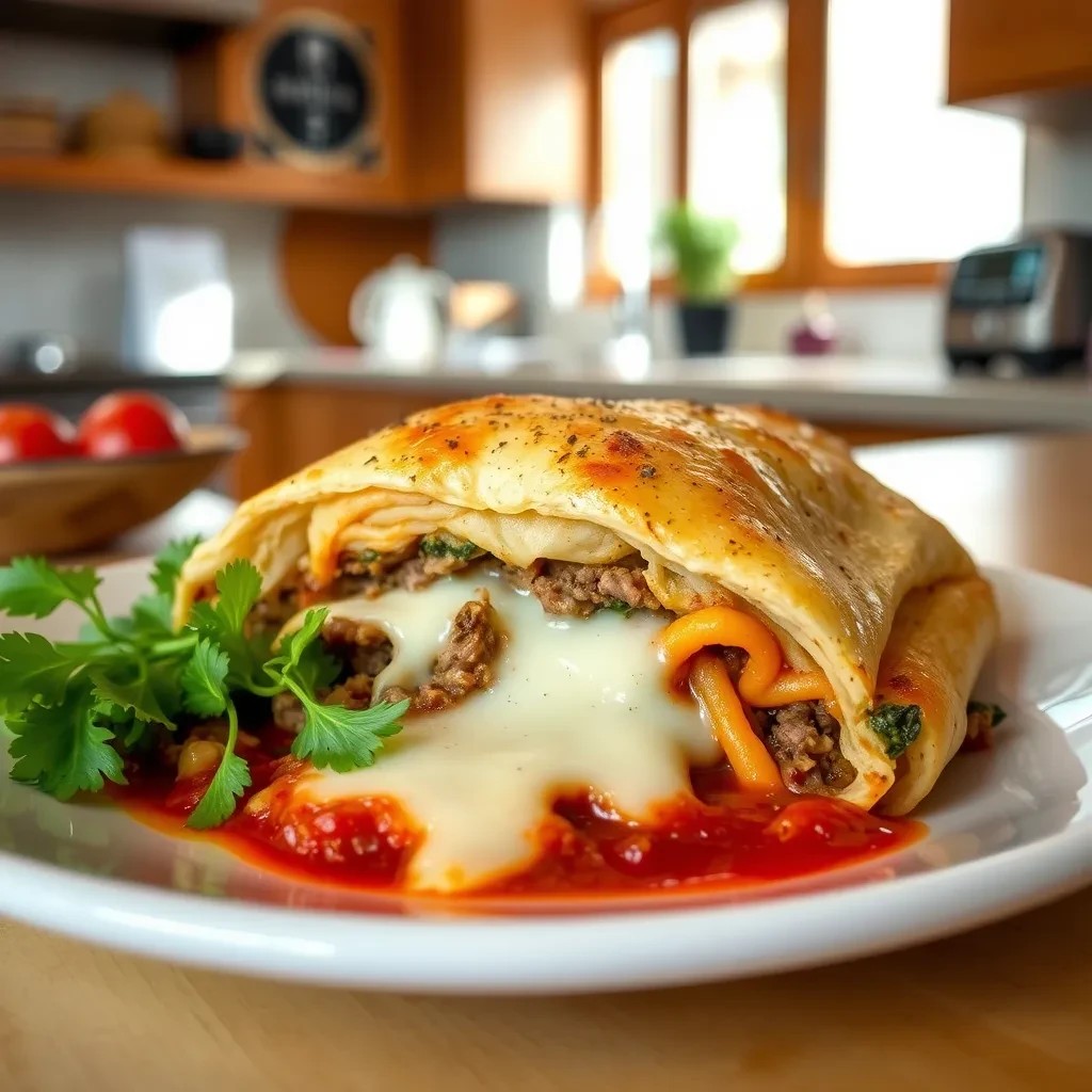 Cheesesteak Stromboli Bake recipe