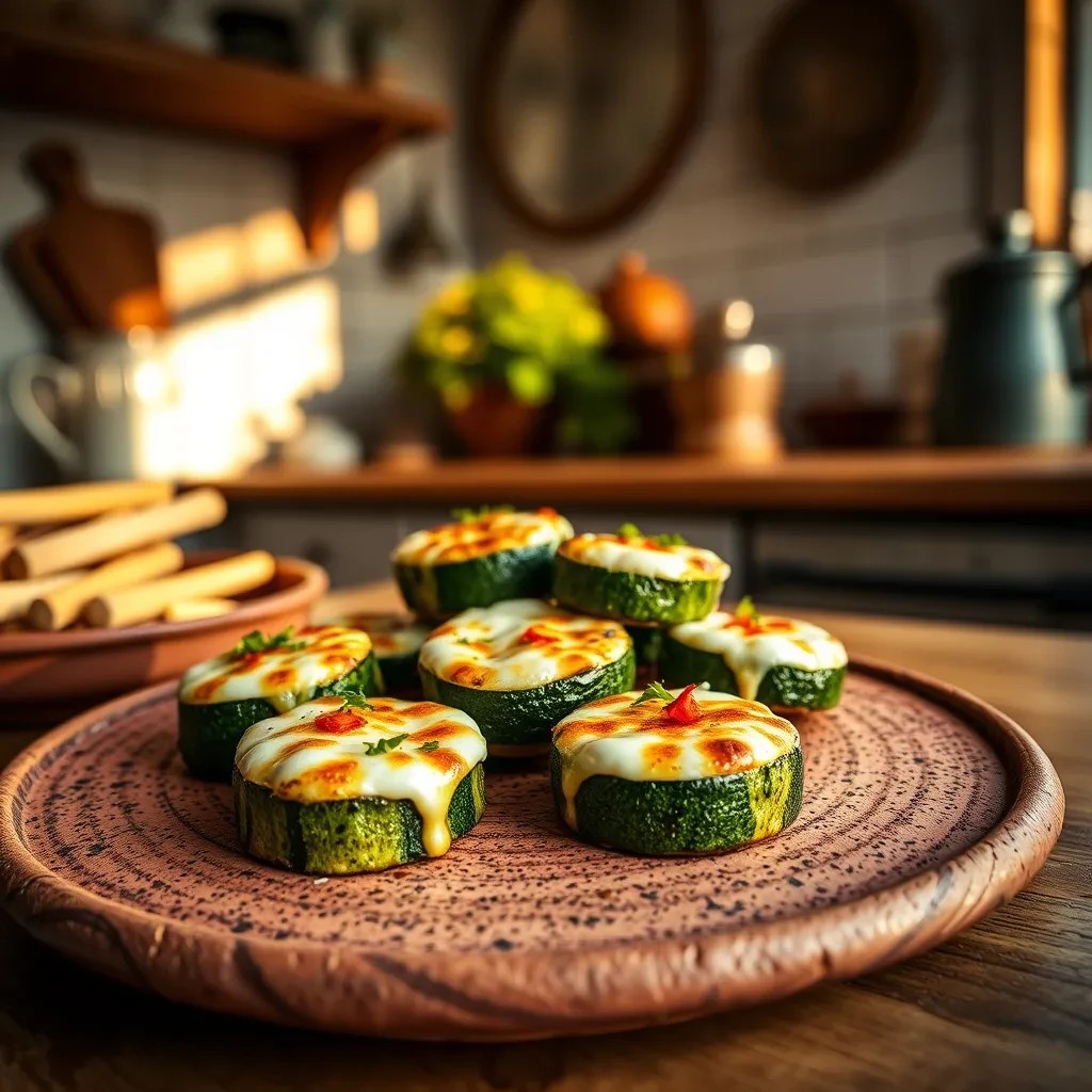 Cheesy Zucchini Bites recipe