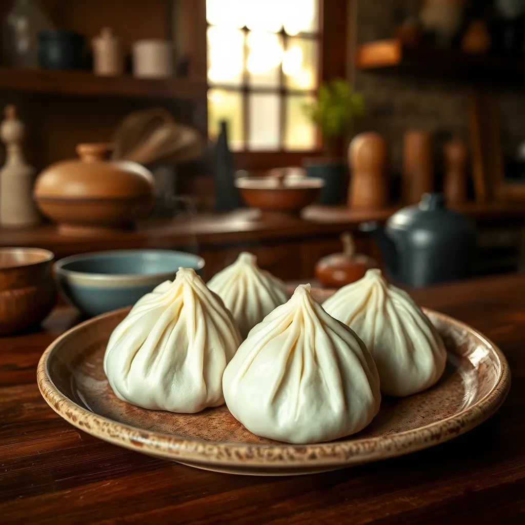 Steamed Chinese Buns recipe