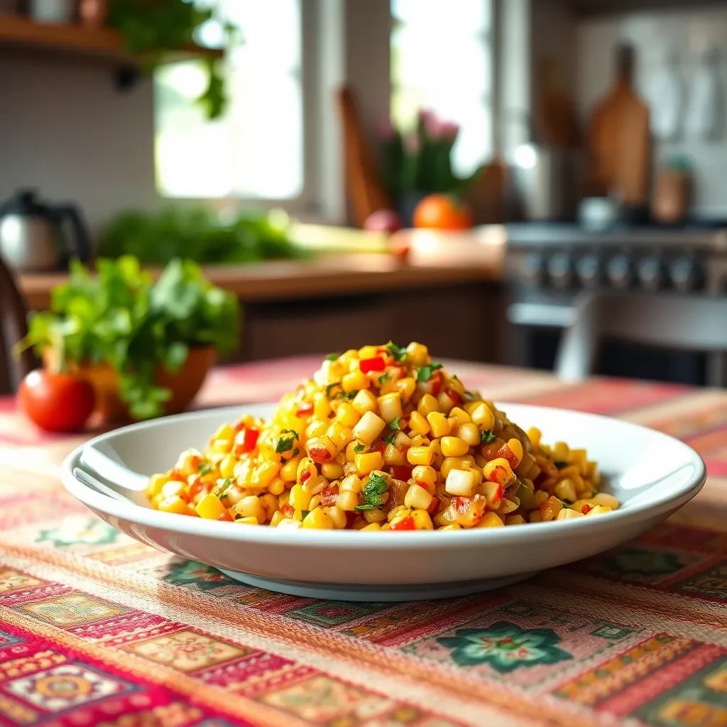 Spicy Chipotle Corn Salsa recipe