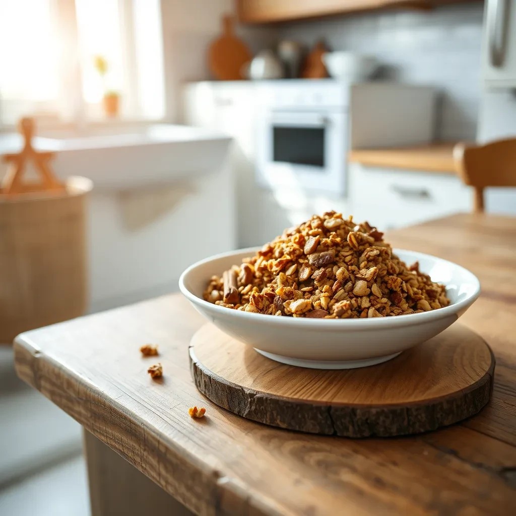 Cinnamon Granola recipe