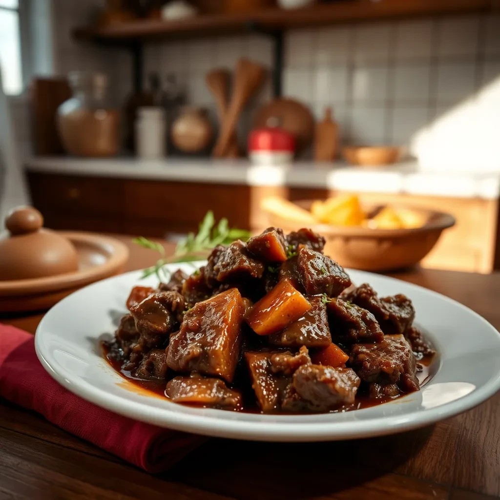 Classic Beef Stifado recipe