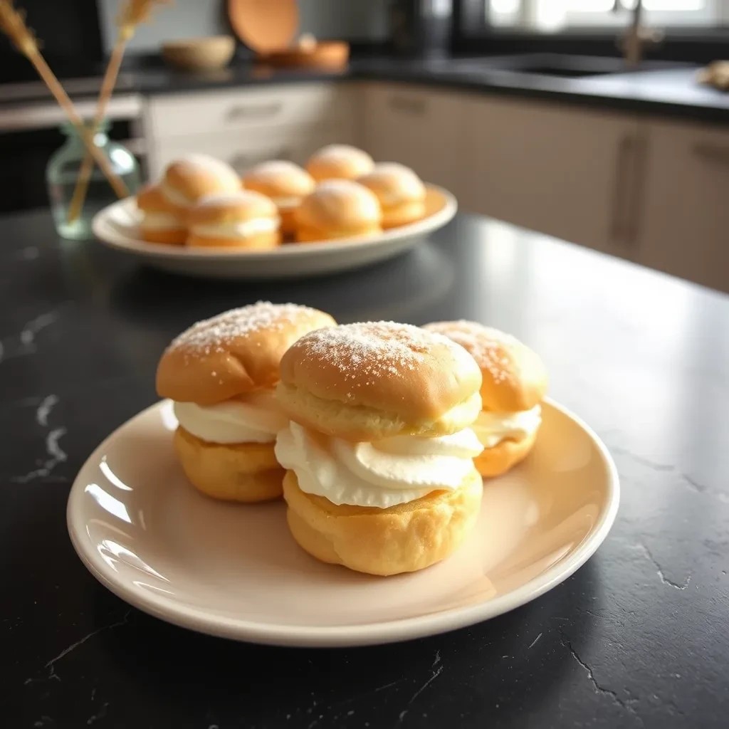 Classic Cream Puffs recipe