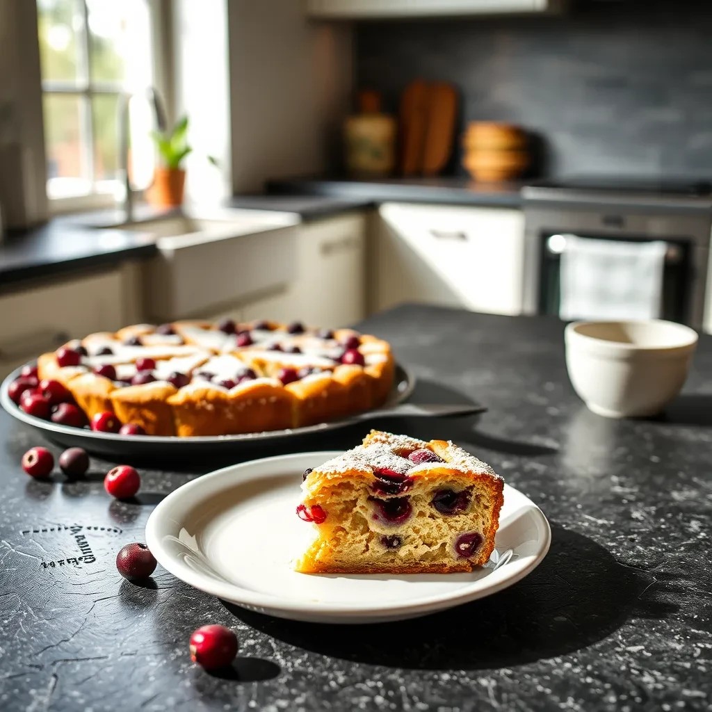 Cranberry Cake recipe