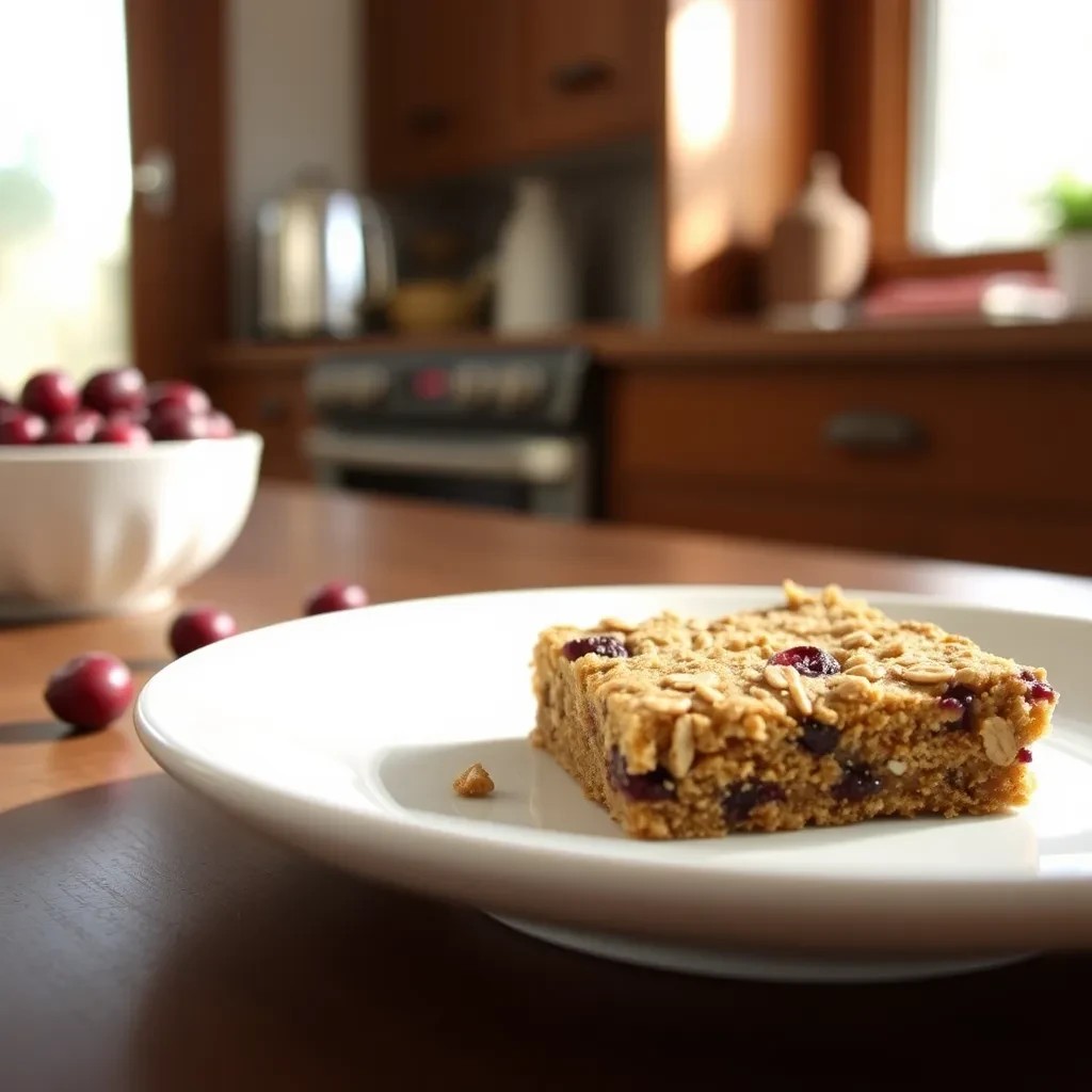 Cranberry Oat Bars recipe