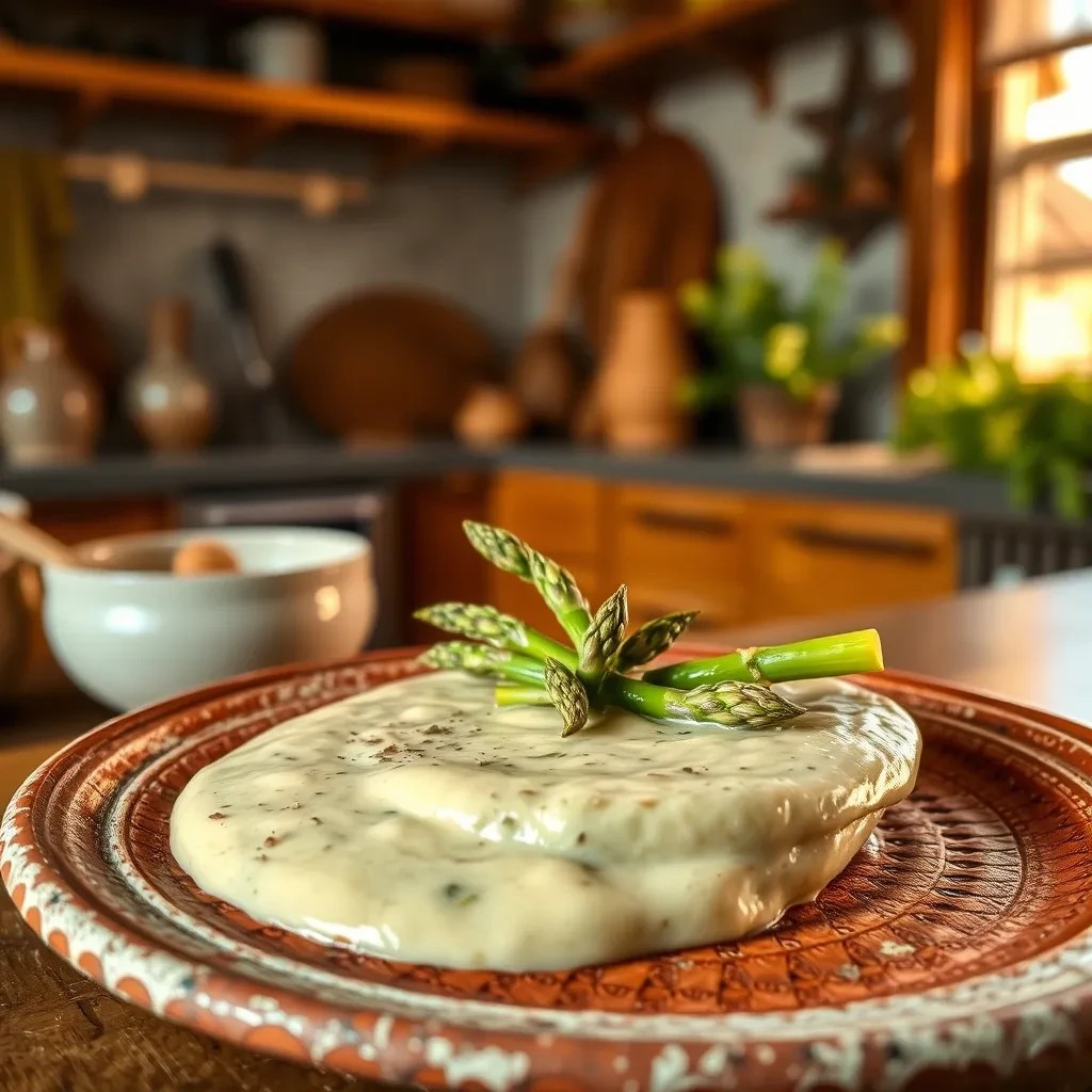 Creamy Asparagus Soup recipe