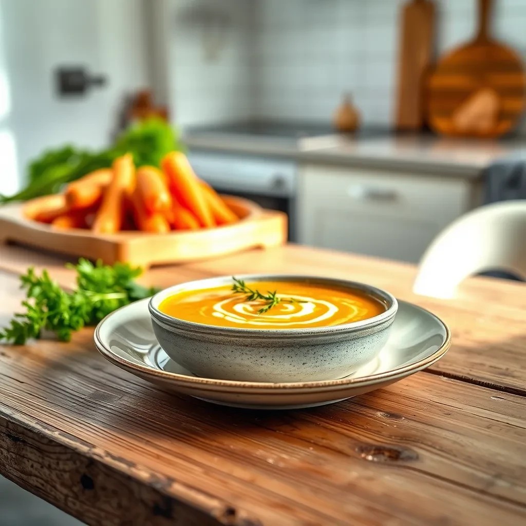 Creamy Carrot Soup recipe