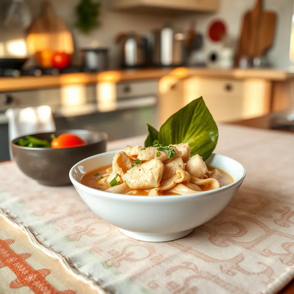 Creamy Chicken Ramen Bowl recipe