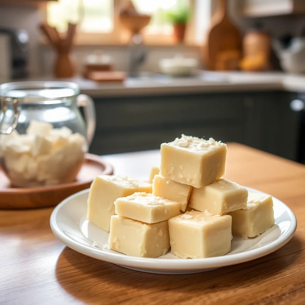 Creamy Coconut Fudge recipe