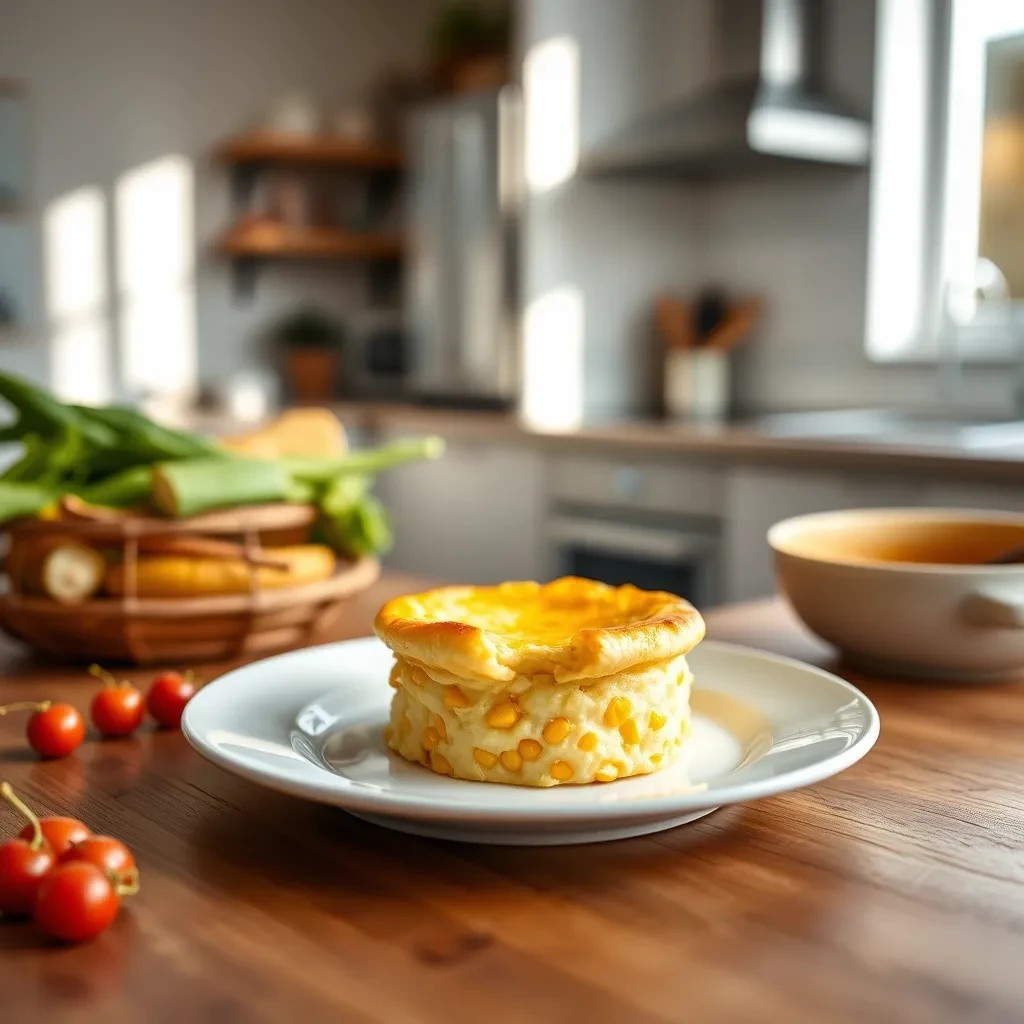 Creamy Corn Soufflé recipe