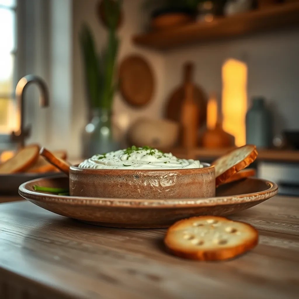 Creamy Leek Dip recipe