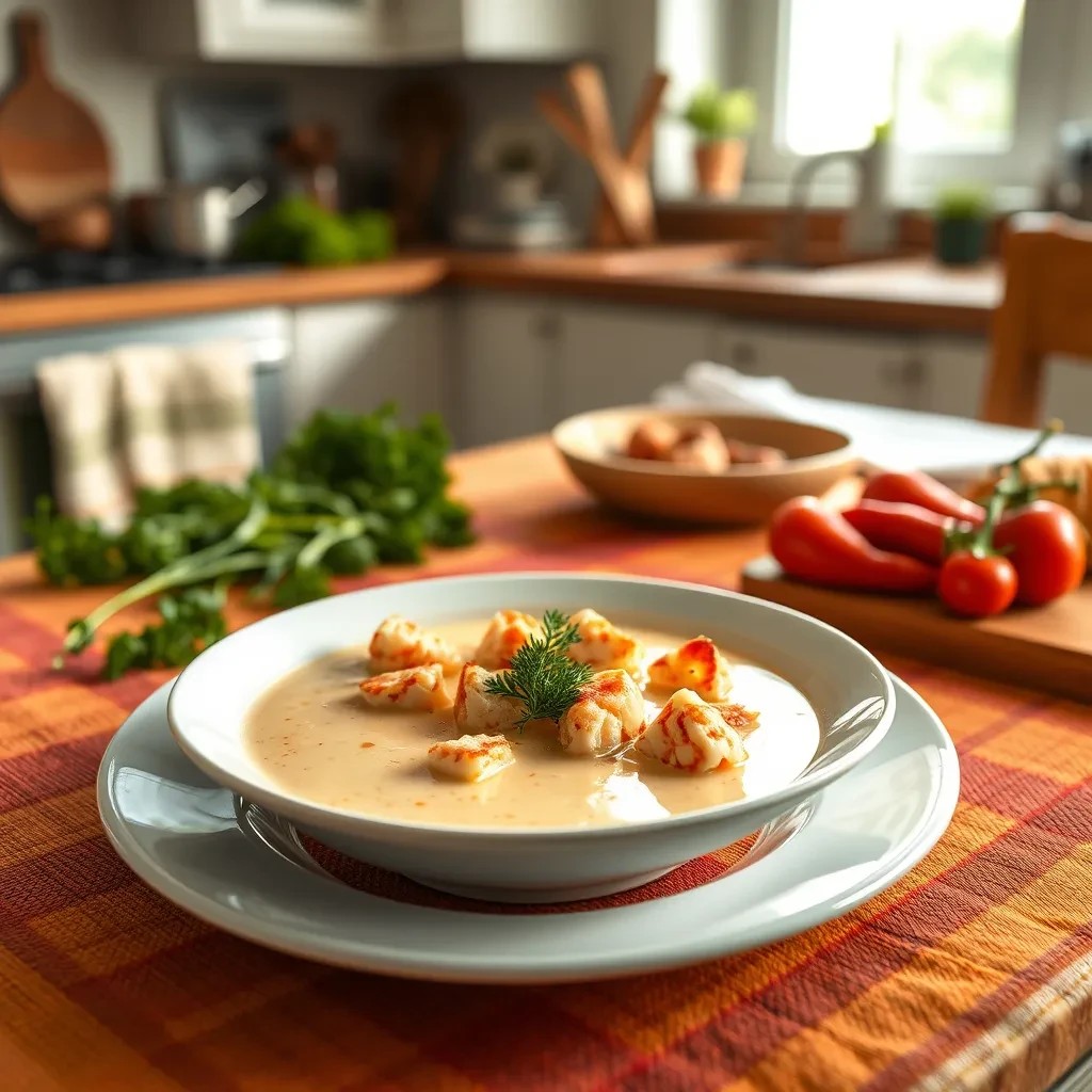 Creamy Lobster Bisque recipe