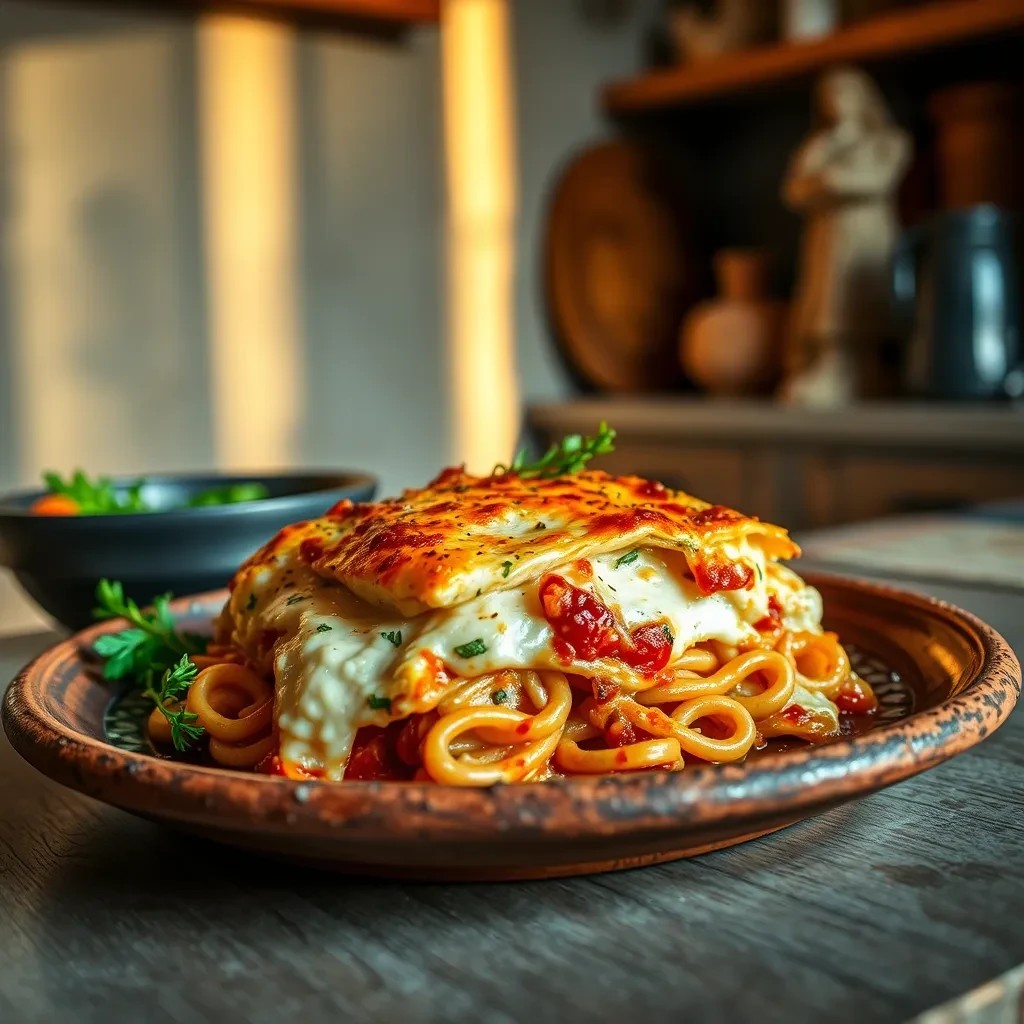 Creamy Salmon Lasagna recipe