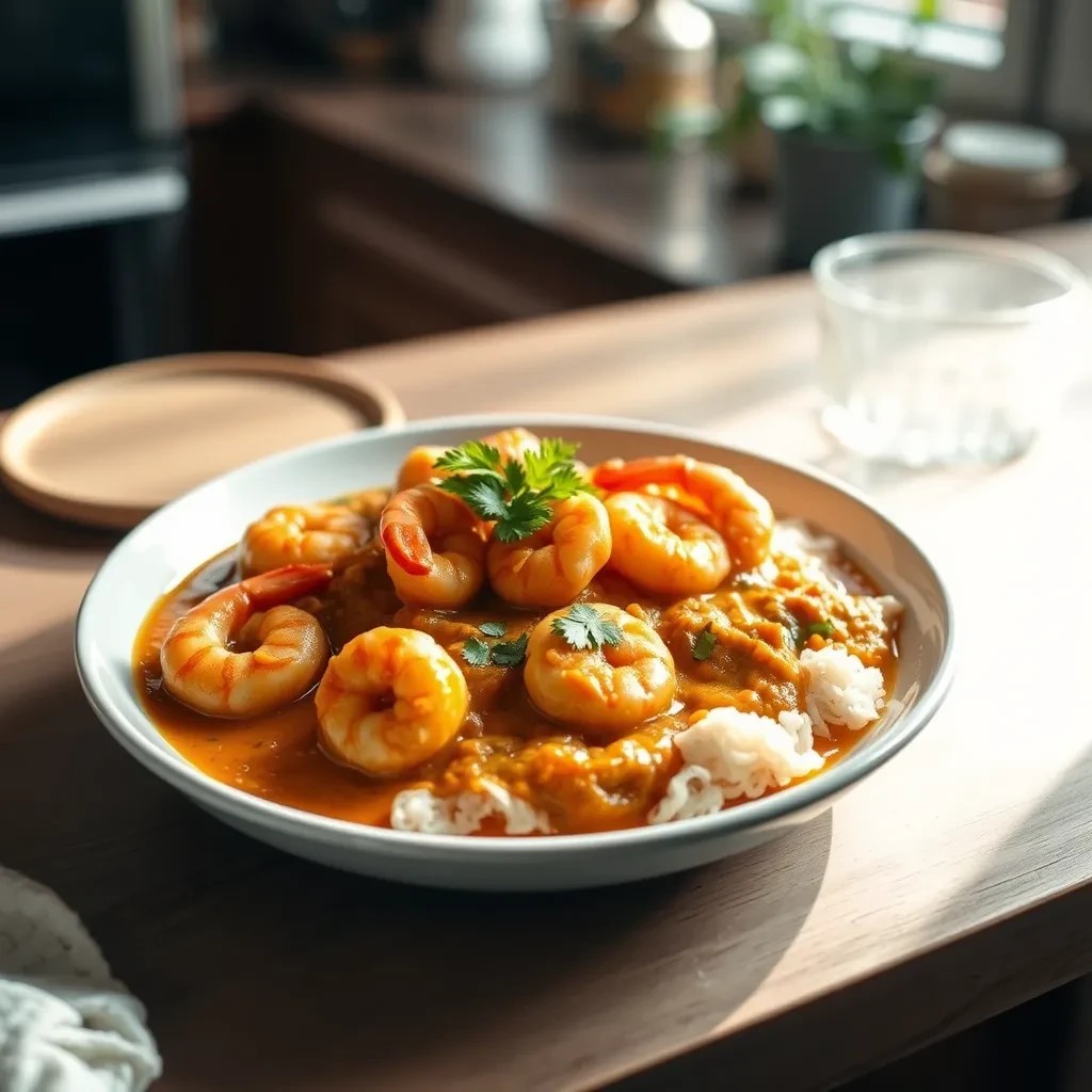 Creamy Shrimp Curry recipe