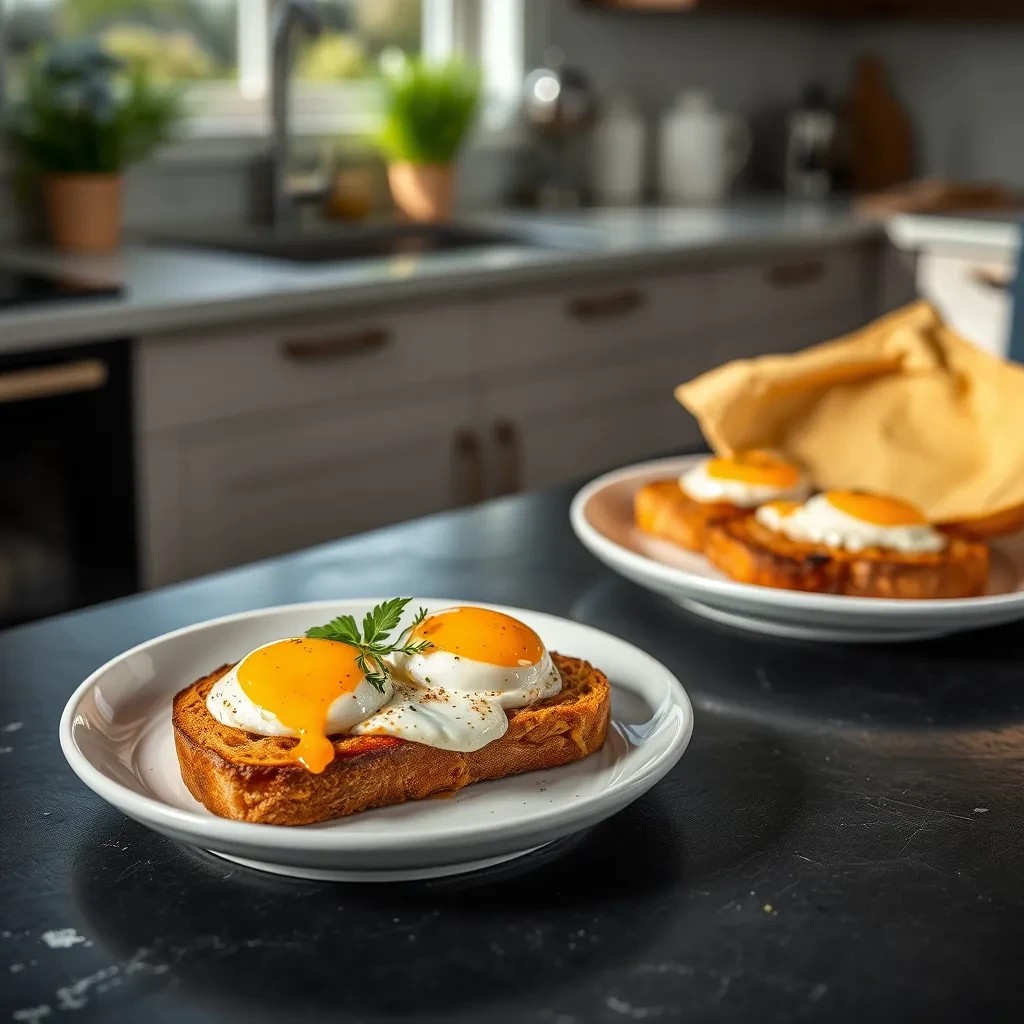 Creole Eggs on Toast recipe