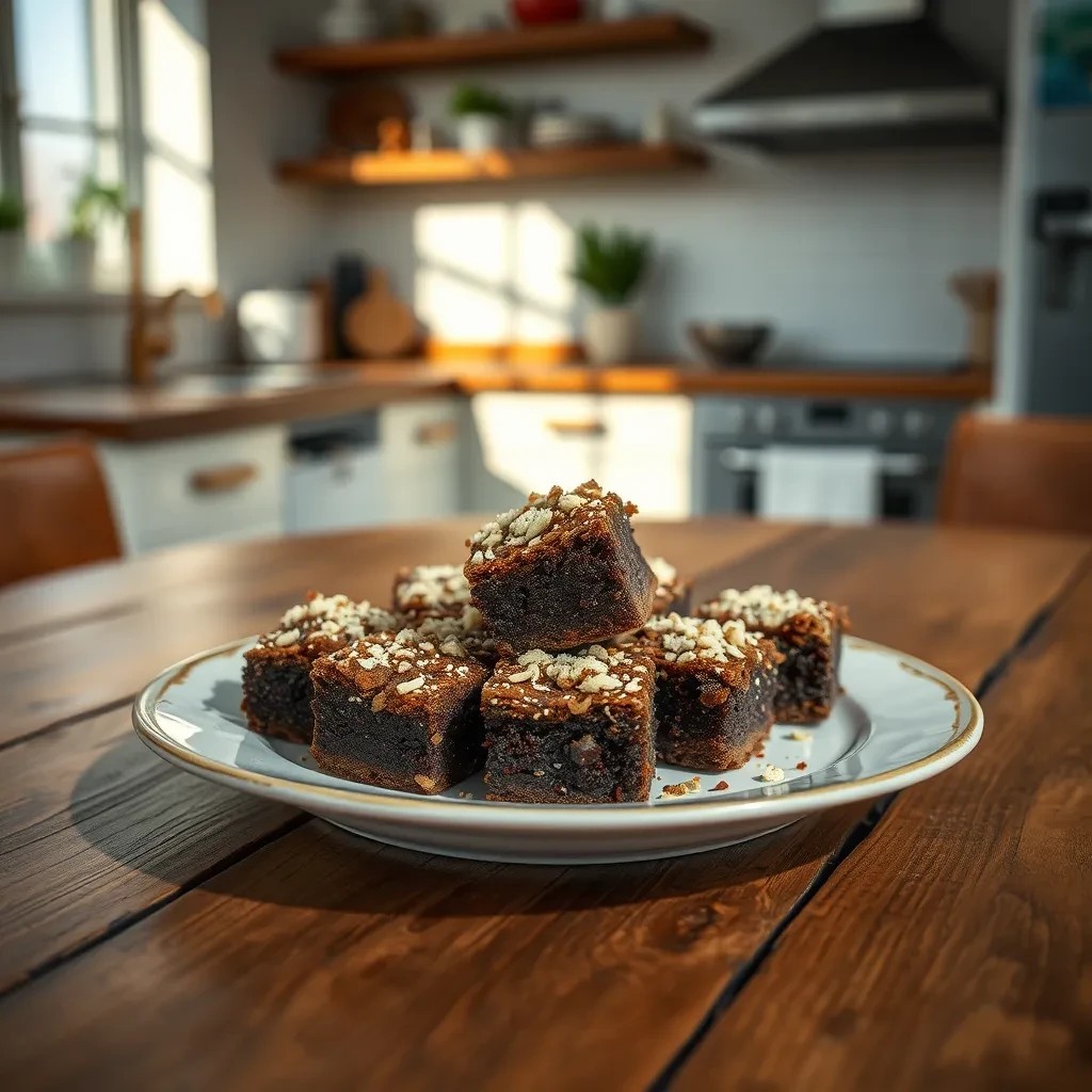 Crispy Brownie Bites recipe