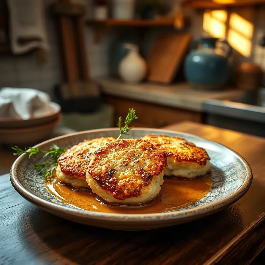 Crispy Halibut Cakes recipe