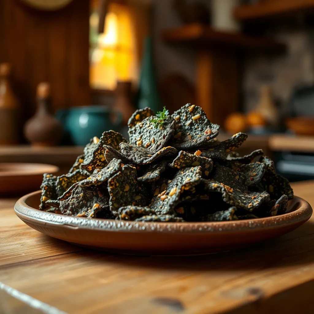 Crispy Nori Chips recipe