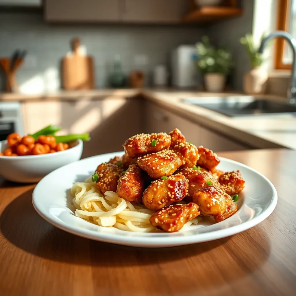 Crispy Sesame Chicken recipe