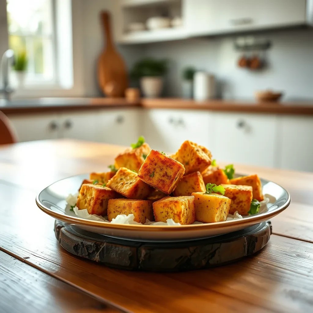 Crispy Tofu Nuggets recipe