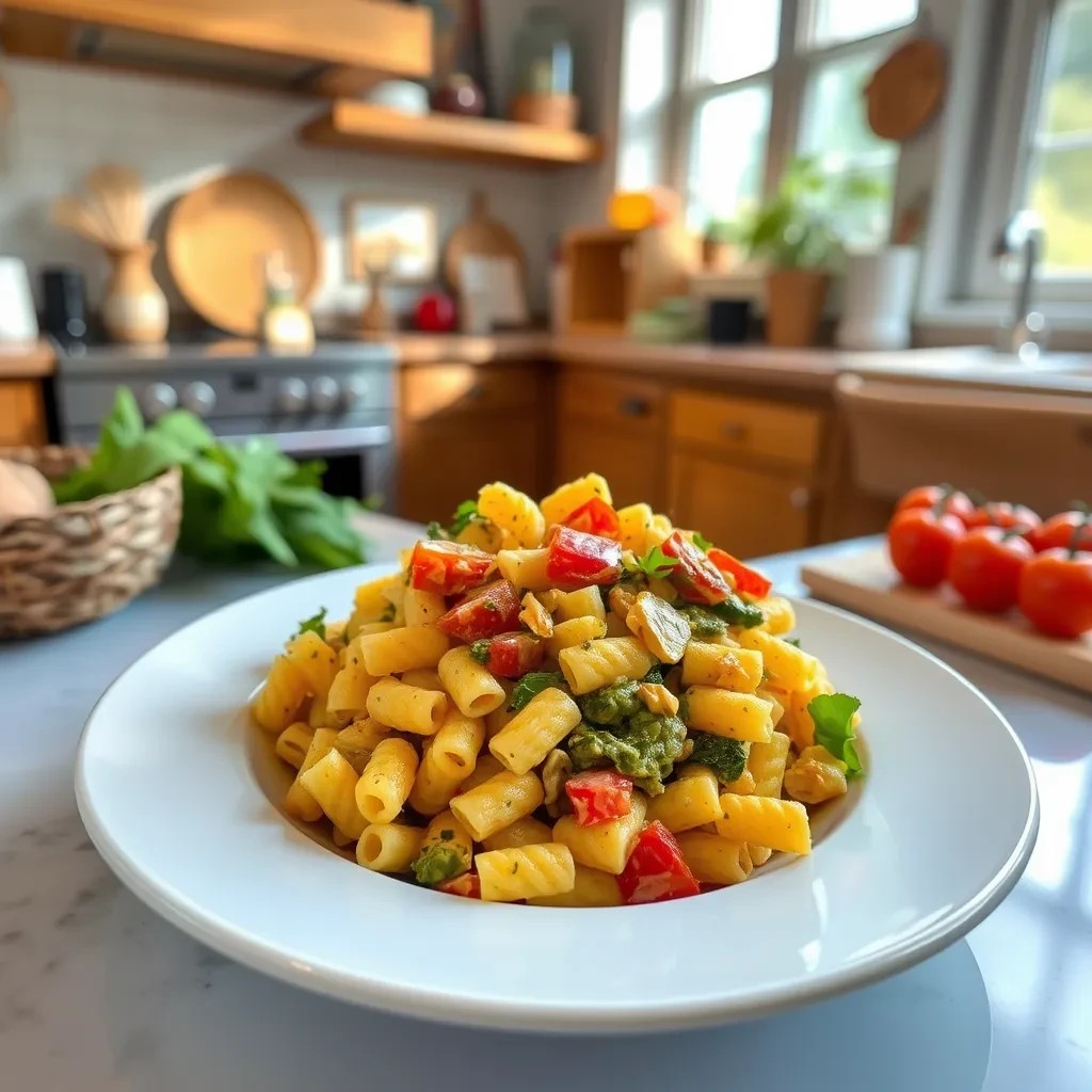 Curried Pasta Salad recipe