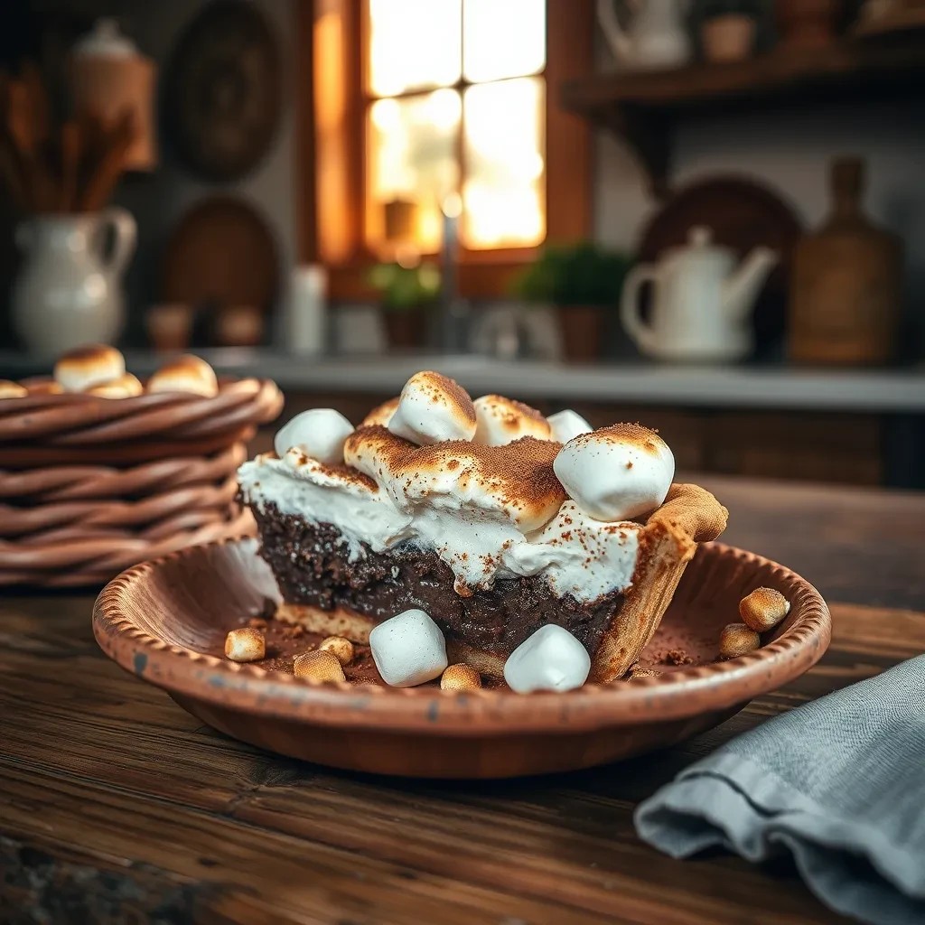 Decadent S'more Pie recipe