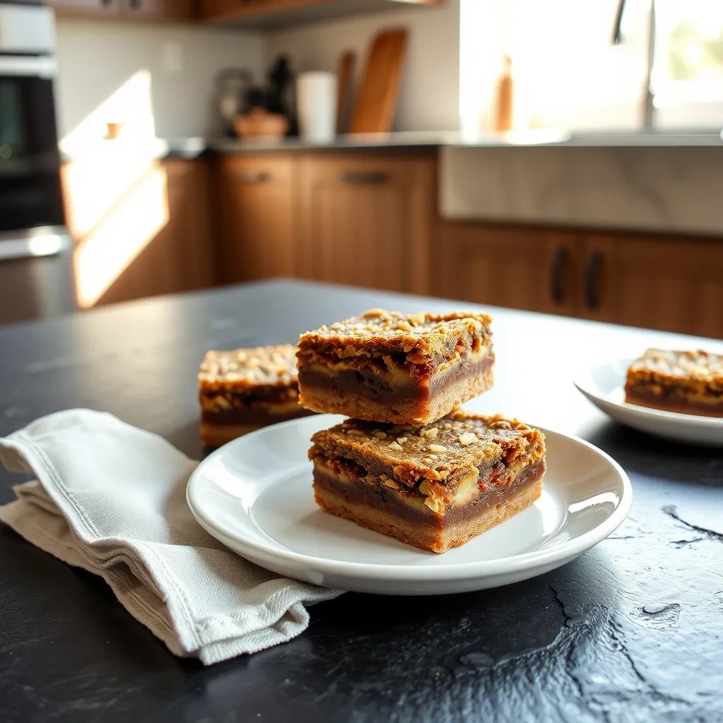 Decadent Toffee Bars recipe