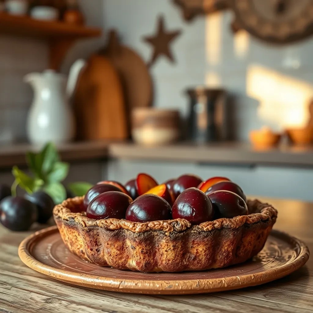 Delicious Plum Tart recipe