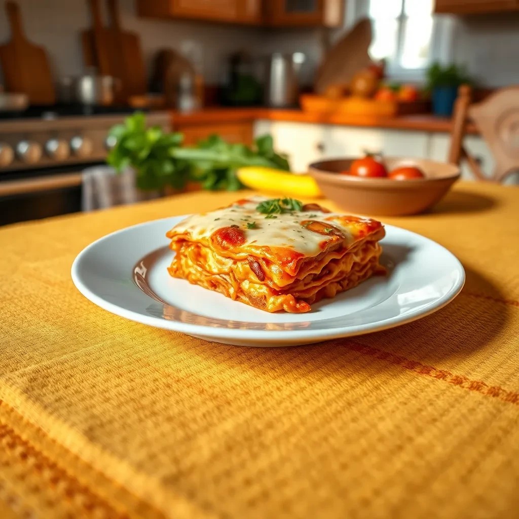 Easy Cheesy Lasagna recipe