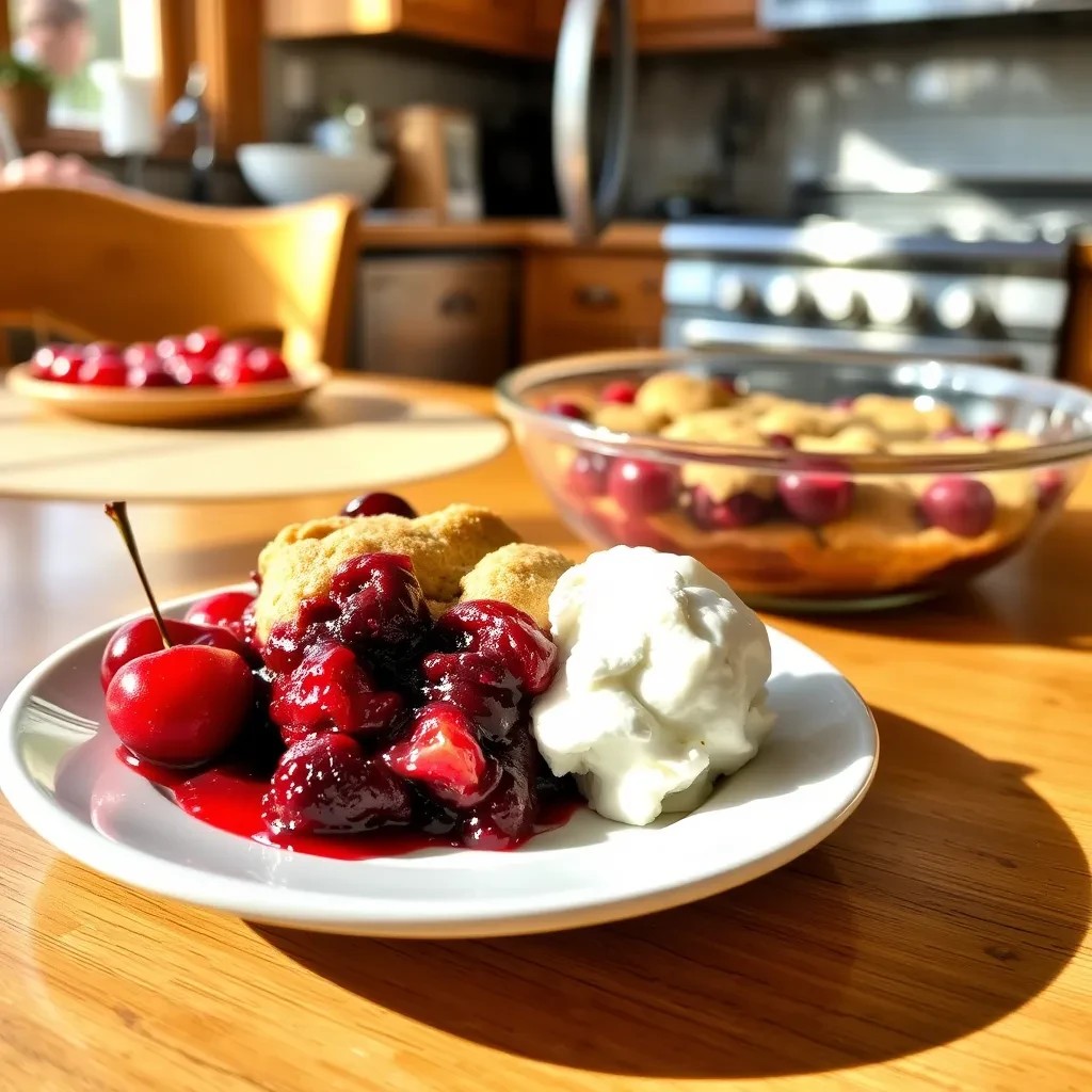 Easy Cherry Cobbler recipe