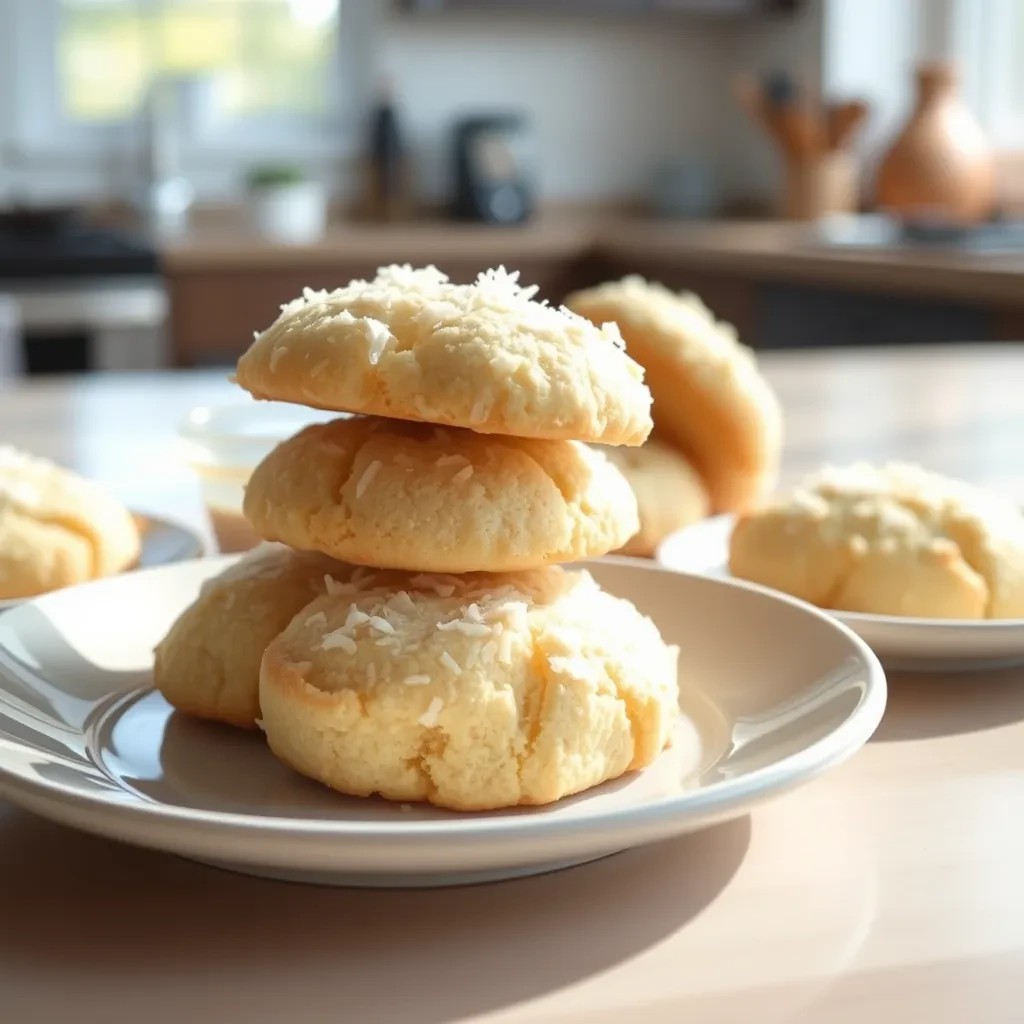 Easy Coconut Cookies recipe