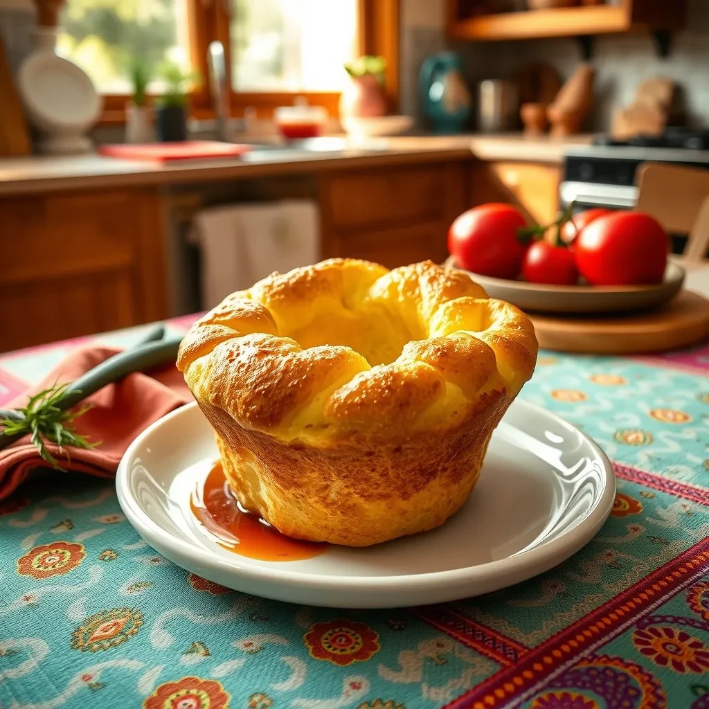 Easy Crusty Popovers recipe