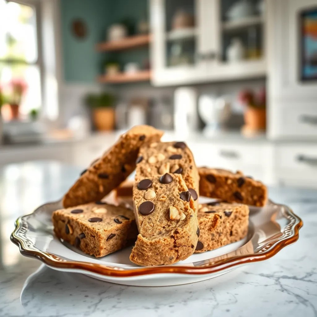 Simple Mocha Biscotti recipe