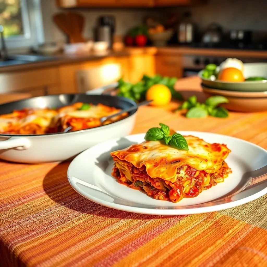 Easy Skillet Lasagna recipe