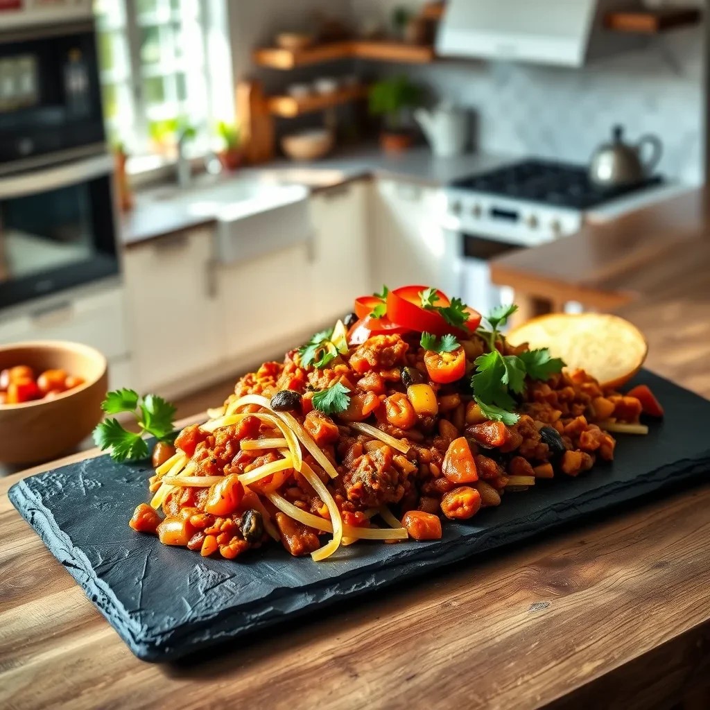 Quick Vegetarian Chili recipe