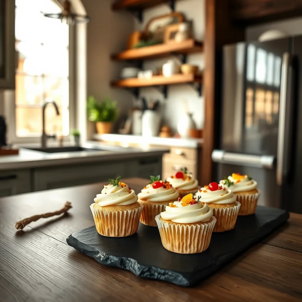 Eggnog Cupcakes Delight recipe