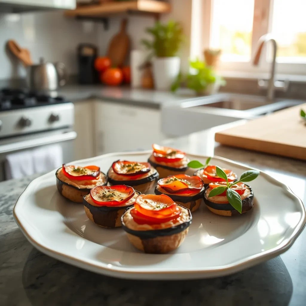 Eggplant Pizza Bites recipe