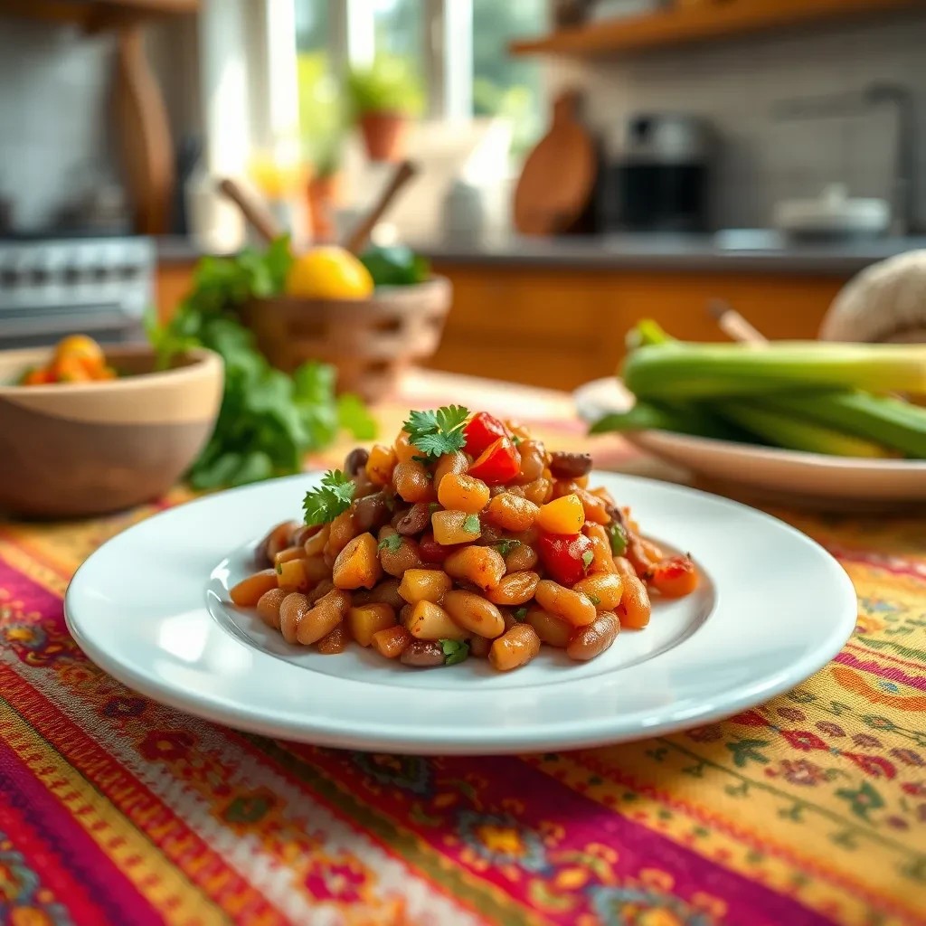 Spicy Fiesta Bean Salsa recipe