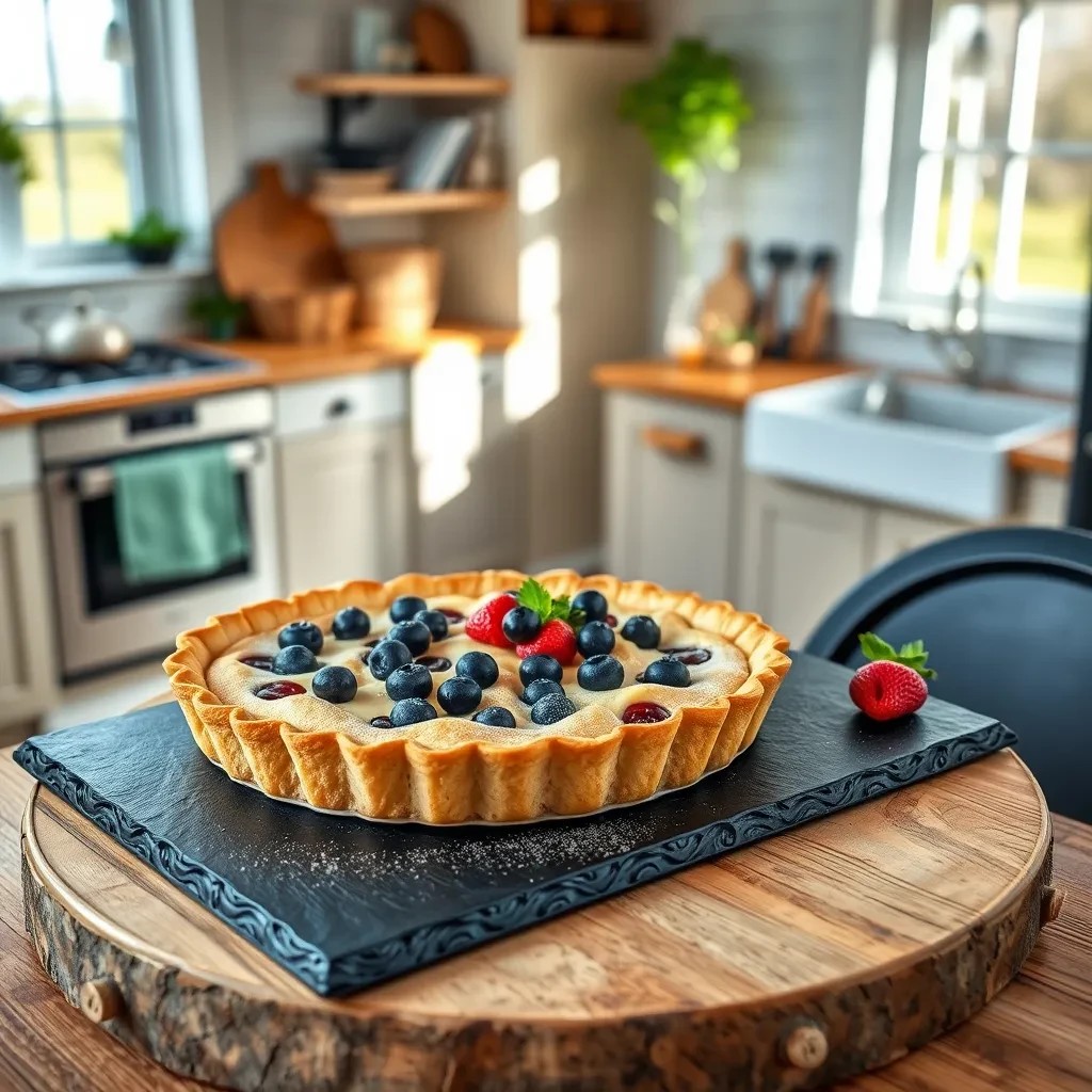 Finnish Blueberry Tart recipe