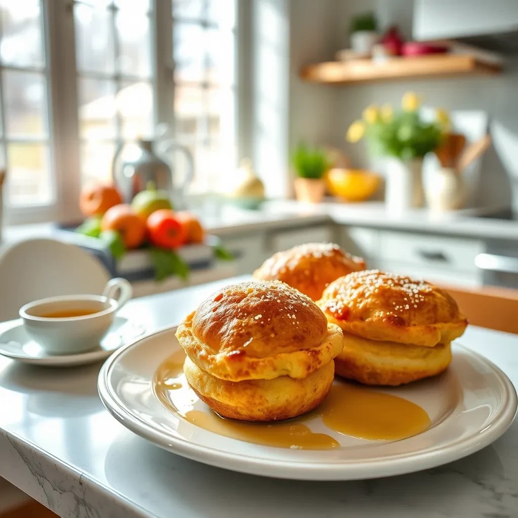 Fluffy Aebleskivers recipe