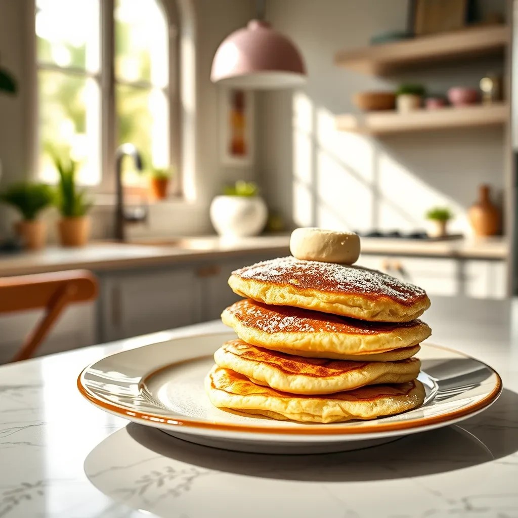 Light and Fluffy Pancakes recipe