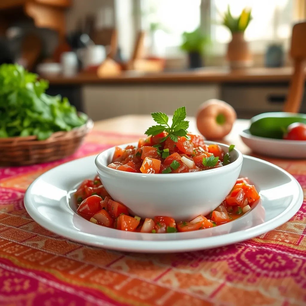 Homemade Fresh Salsa recipe